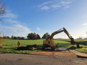 Fundering POP Appingedam plaatsen voor Snel Internet Groningen